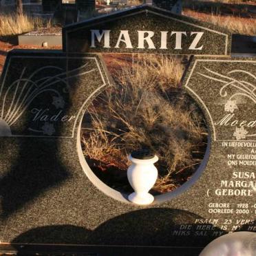 MARITZ Susanna Margaretha nee BOTHA 1928-2000