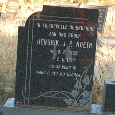 NOETH Hendrik J.P. 1928-1977