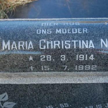 NELL Maria Christina 1914-1992