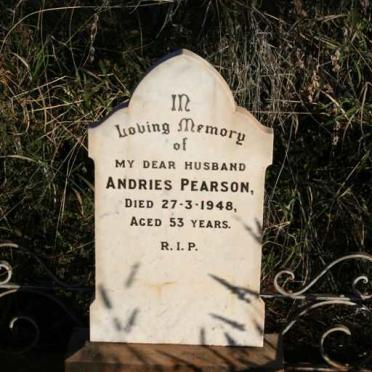 PEARSON Andries -1948