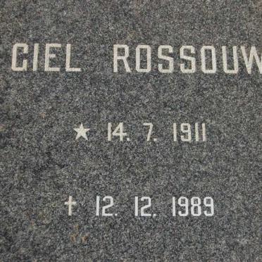 ROSSOUW Giel 1911-1989 &amp; Hester SNYMAN 1912-1982