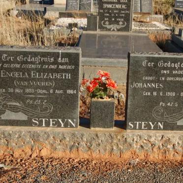 STEYN Johannes Joachim 1900-1975 &amp; Engela Elizabeth VAN VUUREN 1899-1964