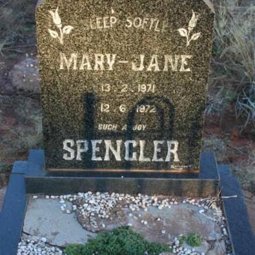 SPENGLER Mary-Jane 1971-1972 :: SPENGLER Sara-Maria 1972-