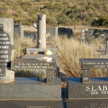 SLABBER Marthinus Nicolaas 1906-1976 &amp; Jacoba Maria 1909-1983