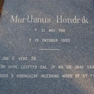 SPANGENBERG Marthinus Hendrik 1911-1990 &amp; Regina J.P. COETZEE 1916-