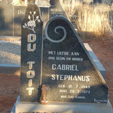 TOIT Gabriel Petrus, du 1949-1973