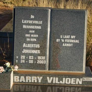 VILJOEN Albertus Johannes 1930-2003