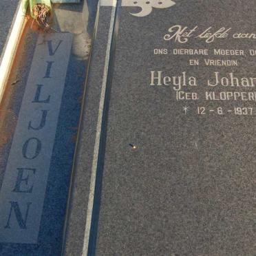 VILJOEN Abraham Barend 1934-1991 &amp; Heyla Johanna KLOPPER 1937-_2