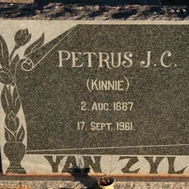 ZYL Petrus J.C., van 1887-1961