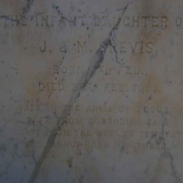 BREVIS Maria J. nee VISSER -1899 :: BREVIS 1891-1891