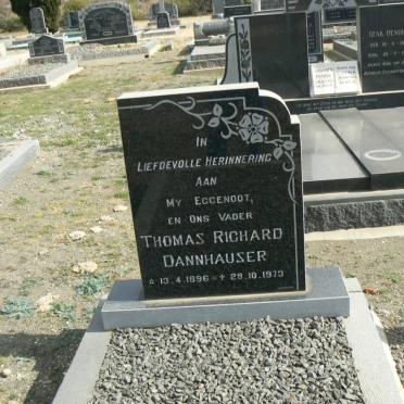 DANNHAUSER Thomas Richard 1896-1973