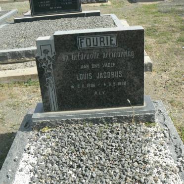 FOURIE Louis Jacobus 1896-1968