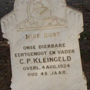 KLEINGELD C.P. -1924