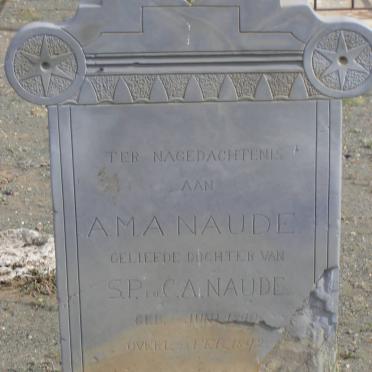 NAUDE A.M.A. 1890-1892
