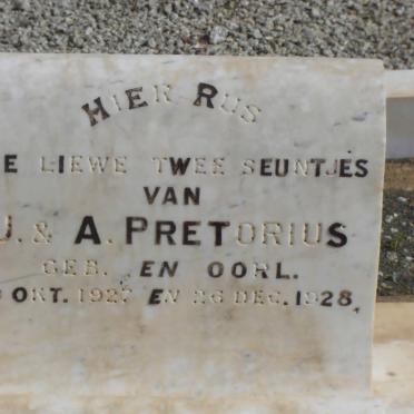 PRETORIUS J. 1927-1927 :: PRETORIUS A. 1928-1928