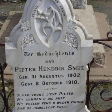 SMIT Pieter Hendrik 1902-1910