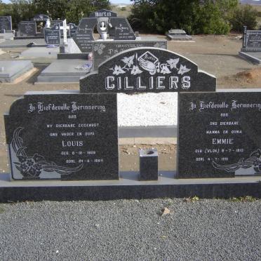 CILLIERS Louis 1909-1984 &amp; Emmie VLOK 1910-1991