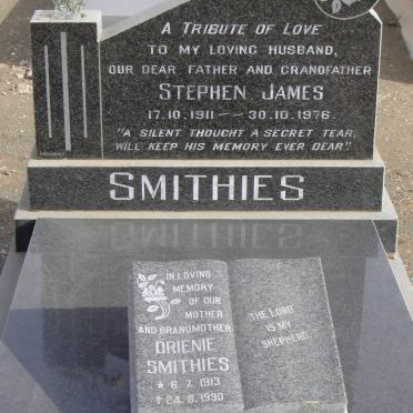 SMITHIES Stephen James 1911-1976 &amp; Drienie 1913-1990