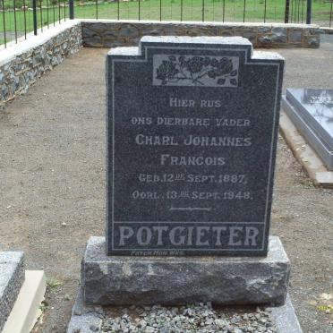 POTGIETER Charl Johannes Francois 1887-1948