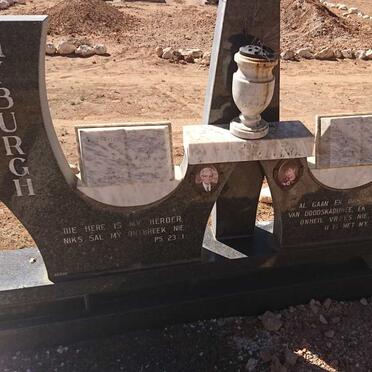 MYBURGH Joseph P. 1917-1993 &amp; Elizabeth M. HANEKOM 1920-