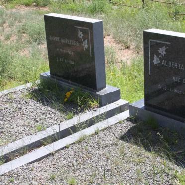 PLESSIS Jannie, du 1904-1987 &amp; Alberta STRAUSS 1908-1986