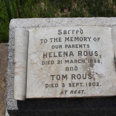 ROUS Tom -1902 &amp; Helena -1888