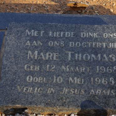 THOMAS Mare 1968-1968