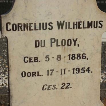 PLOOY Cornelius Wilhelmus, du 1886-1954