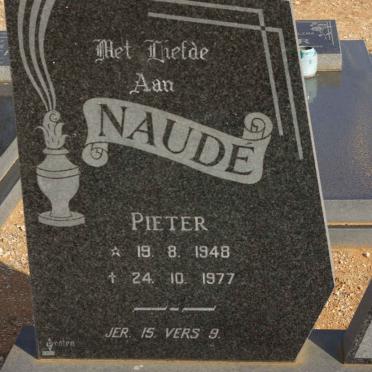 NAUDÉ Pieter 1948-1977