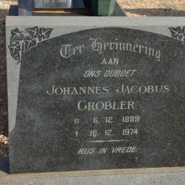GROBLER Johannes Jacobus 1899-1974
