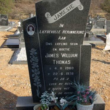 THOMAS James William 1960-1978