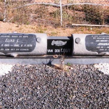 COLFF Elias L., van der 1905-1978 &amp; Johanna B.D. MALAN 1909-1977 :: PIETERSE Susanna Magdalena Petronella 1939-2013