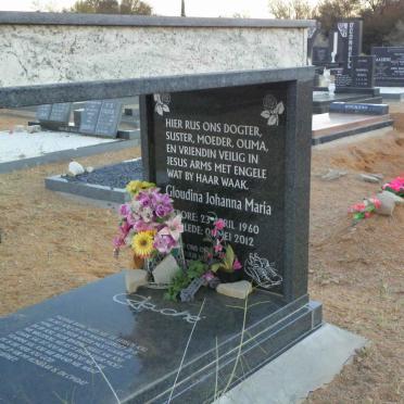 FOUCHE Gloudina Johanna Maria 1960-2012