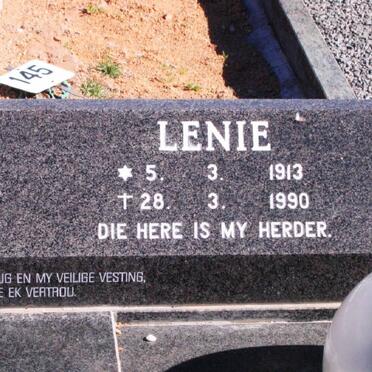 LINTVELT Lenie 1913-1990