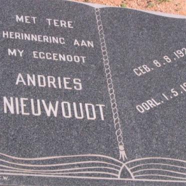 NIEUWOUDT Andries 1924-1977