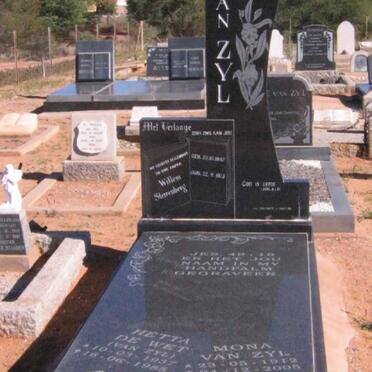 ZYL Willem Sterrenberg, van 1907-1973 &amp; Mona 1912-2005 :: DE WET Hetta nee VAN ZYL 1937-1985