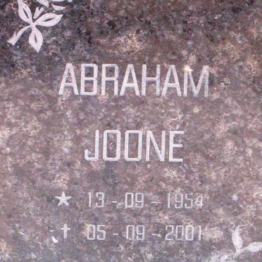 JOONE Abraham 1954-2001
