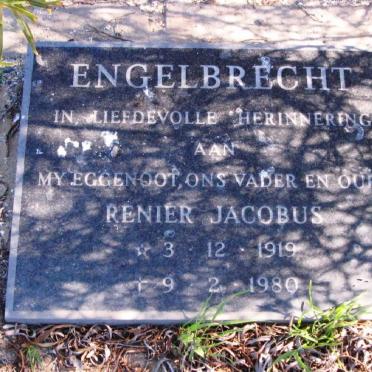 ENGELBRECHT Renier Jacobus 1919-1980