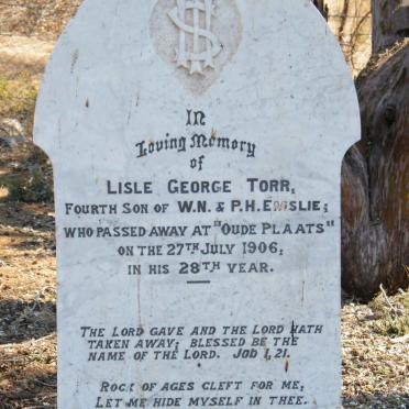 EMSLIE Lisle George Torr -1906