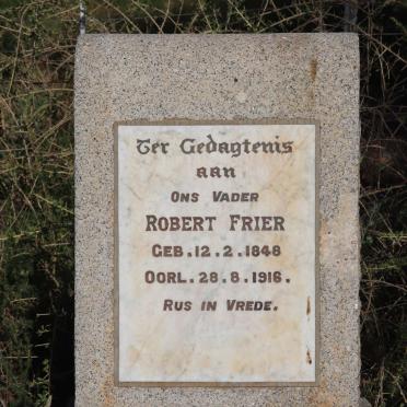 FRIER Robert 1848-1916