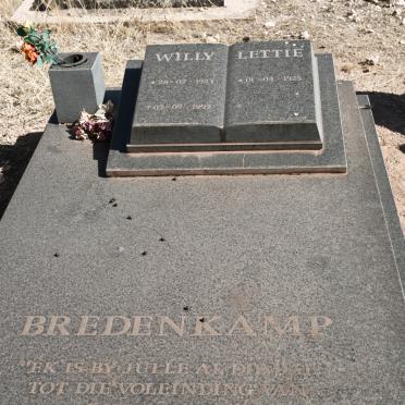 BREDENKAMP Willy 1923-1997 &amp; Lettie HIGGS 1925-