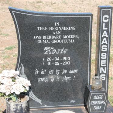CLAASSENS Kosie 1910-2001