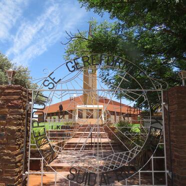 Northern Cape, POSTMASBURG, NG Gemeente Postmasburg, Gedenkmuur