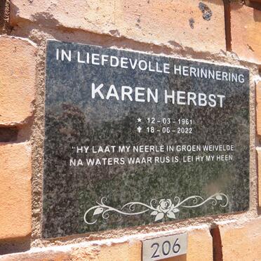 HERBST Karen 1961-2022