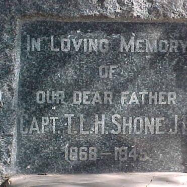 SHONE T.L.H. 1868-1945