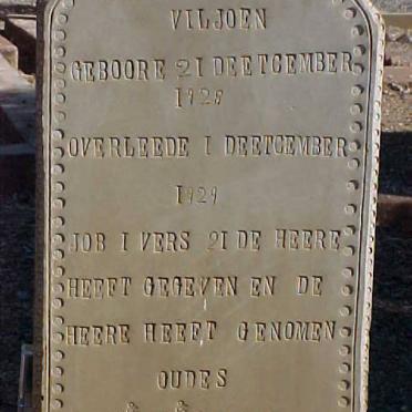 VILJOEN  Hester Jacoba 1928-1929
