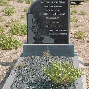 STEENKAMP Floris Nicolaas 1883-1973