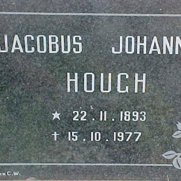 HOUGH Jacobus Johannes 1893-1977