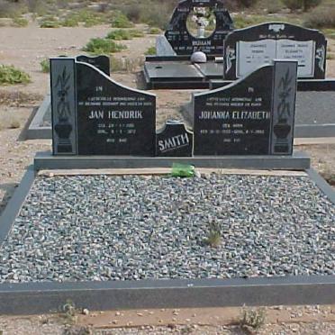 SMITH Jan Hendrik 1896-1972 &amp; Johanna Elizabeth HORN 1902-1992
