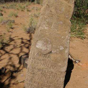 Northern Cape, PRIESKA district, Rural and farm cemeteries